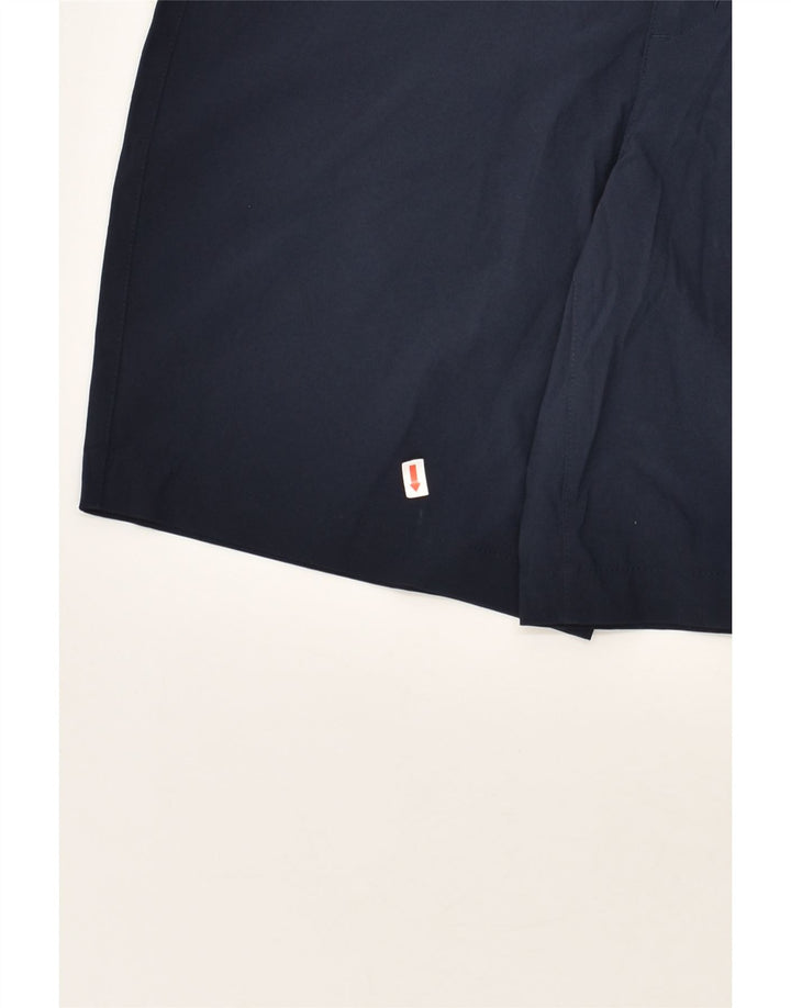 EDDIE BAUER Womens Casual Shorts US 4 Small W30 Navy Blue Polyester | Vintage Eddie Bauer | Thrift | Second-Hand Eddie Bauer | Used Clothing | Messina Hembry 