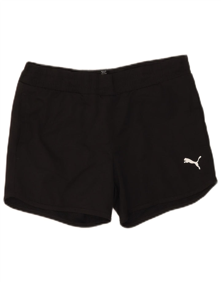 Puma Boys Sports Shorts 13-14 År Sort Polyester