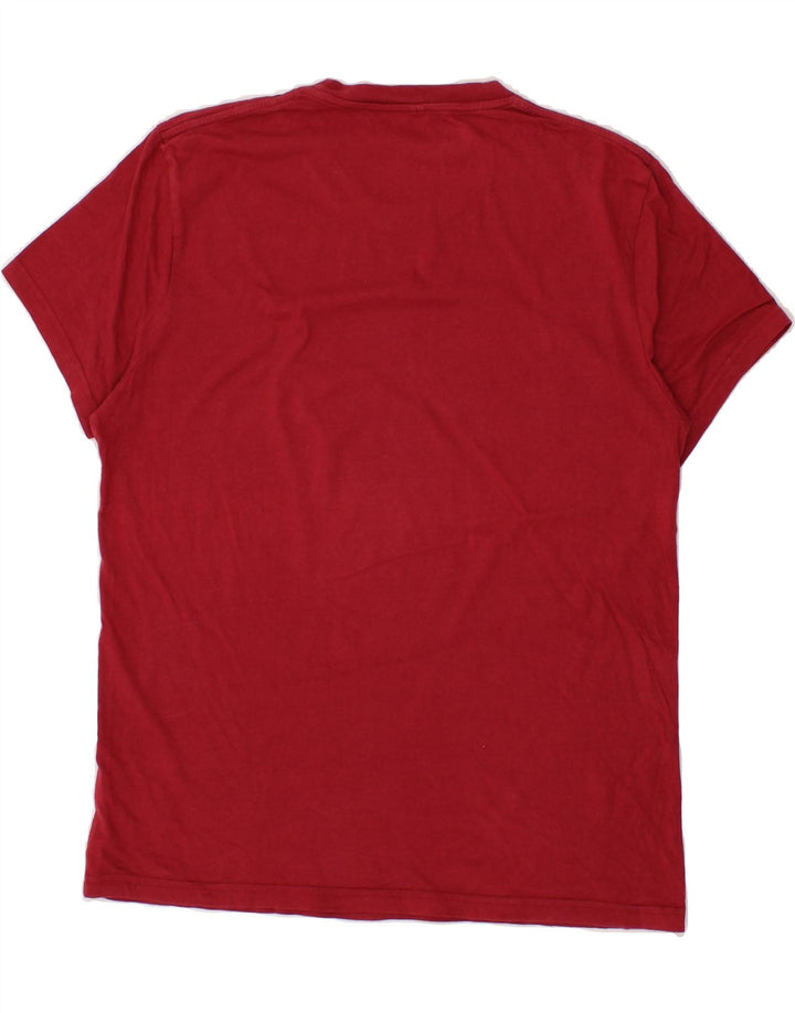 JACK WILLS Mens T-Shirt Top Medium Red Cotton Vintage Jack Wills and Second-Hand Jack Wills from Messina Hembry 