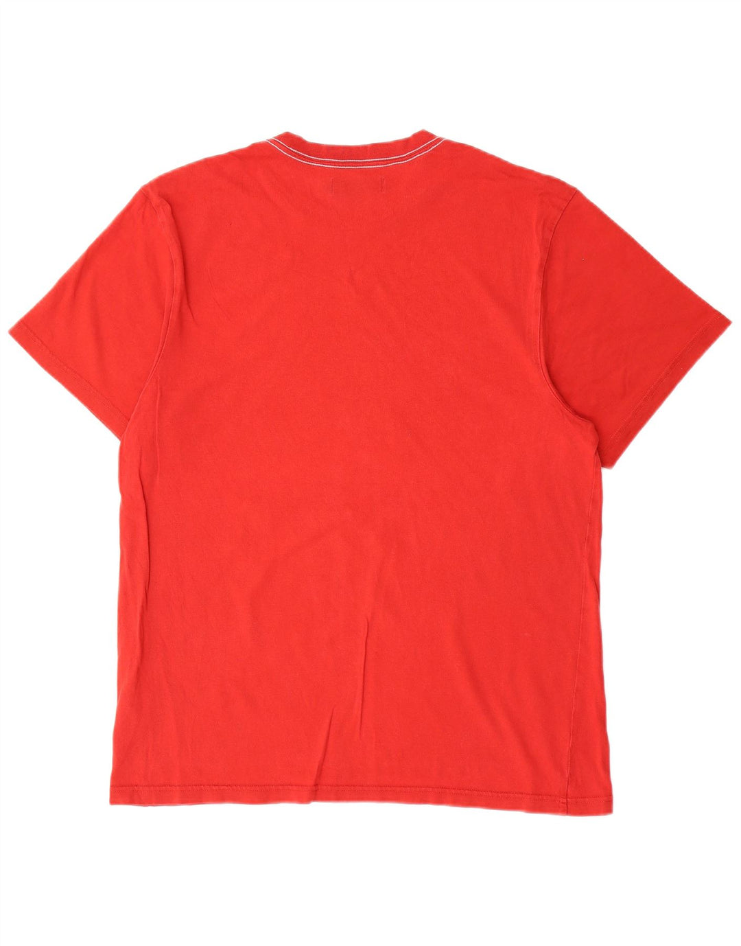 Adidas Grafisk T-shirt top til mænd, stor rød bomuld