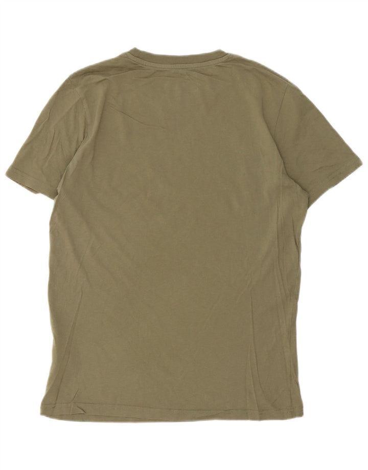 Jack & Jones Herre grafisk T-shirt Top Medium Khaki Bomuld