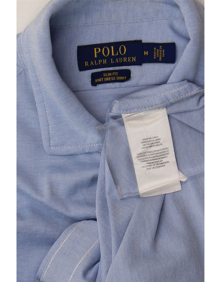 Polo Ralph Lauren Herre Slim Fit skjorte Medium Blue Bomuld