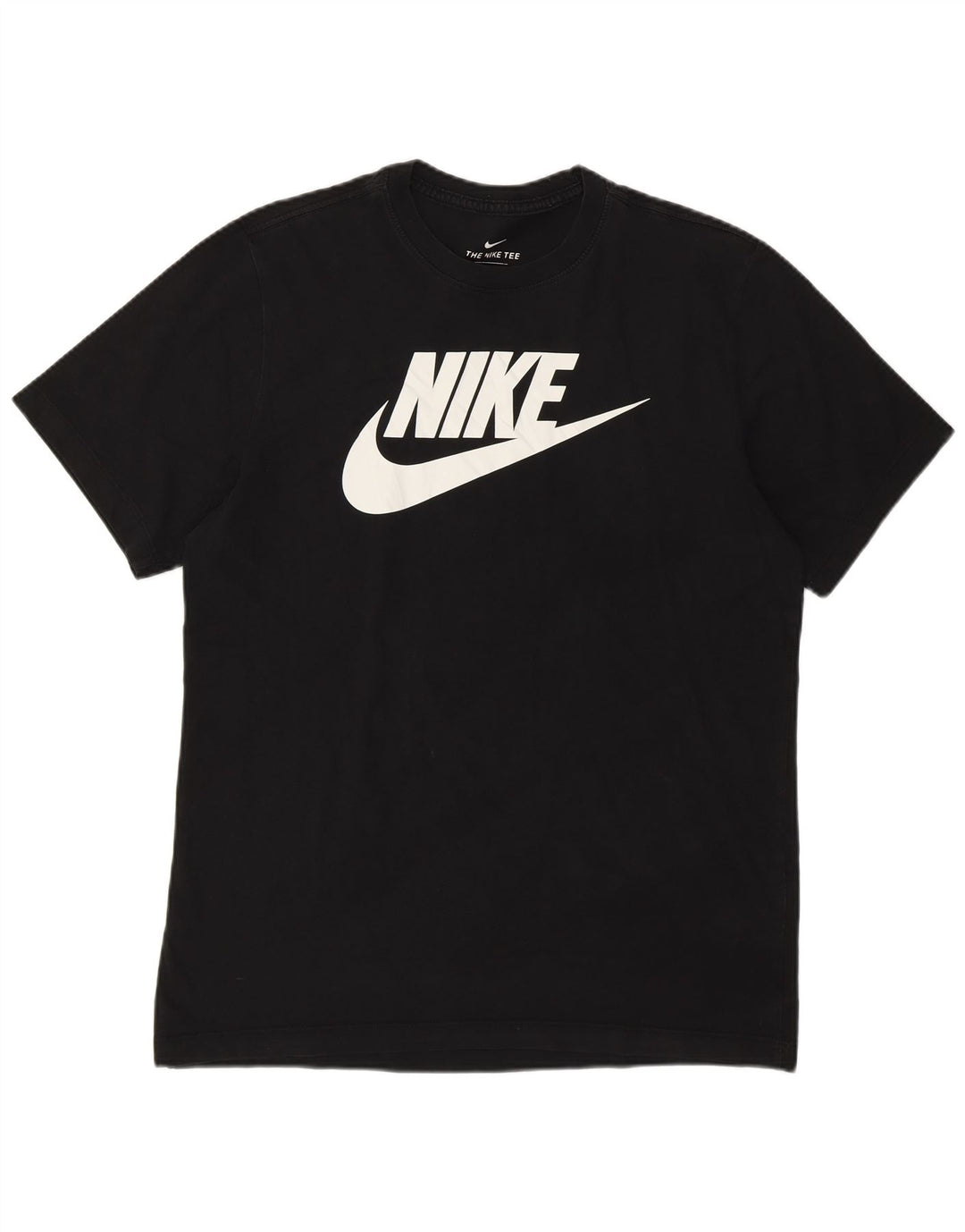 Nike Herre grafisk T-shirt Top Medium Sort Bomuld