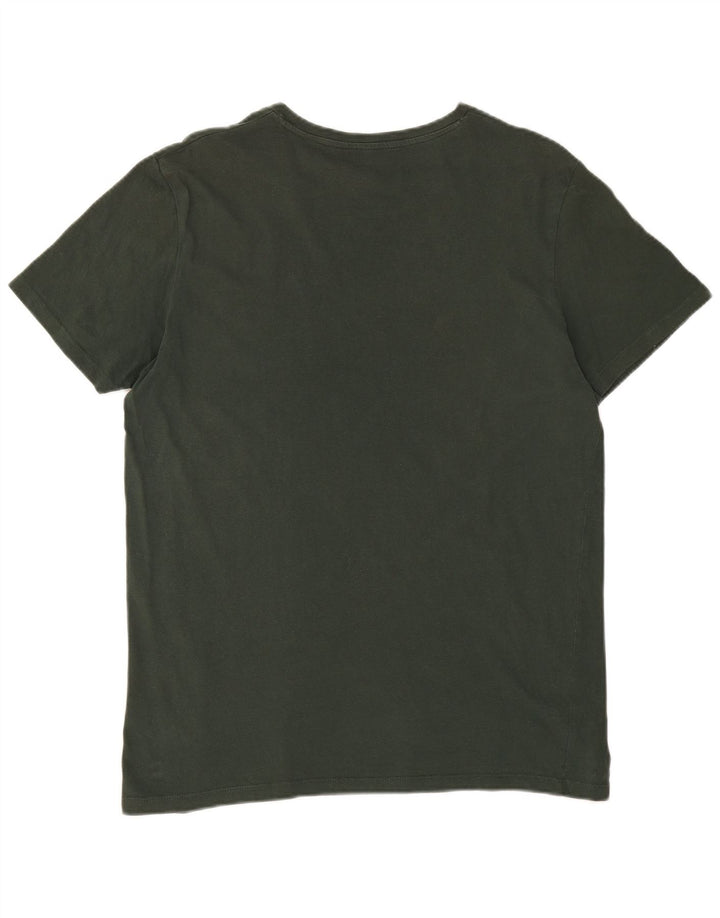 Jack & Jones Herre Regular Fit Grafisk T-shirt Top Stor Grøn
