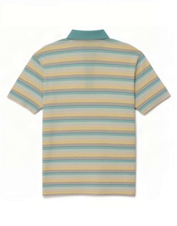 Pierre Cardin Herre Rugby Polo Shirt Medium Flerfarvet Stribet