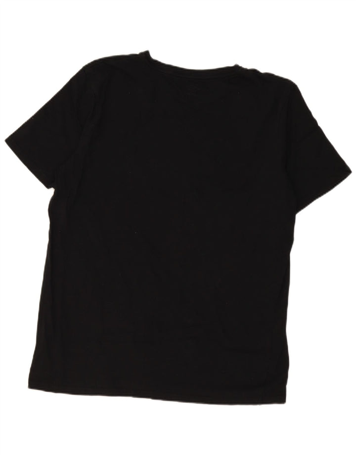 Umbro Herre Grafisk T-Shirt Top 2XL Sort Bomuld