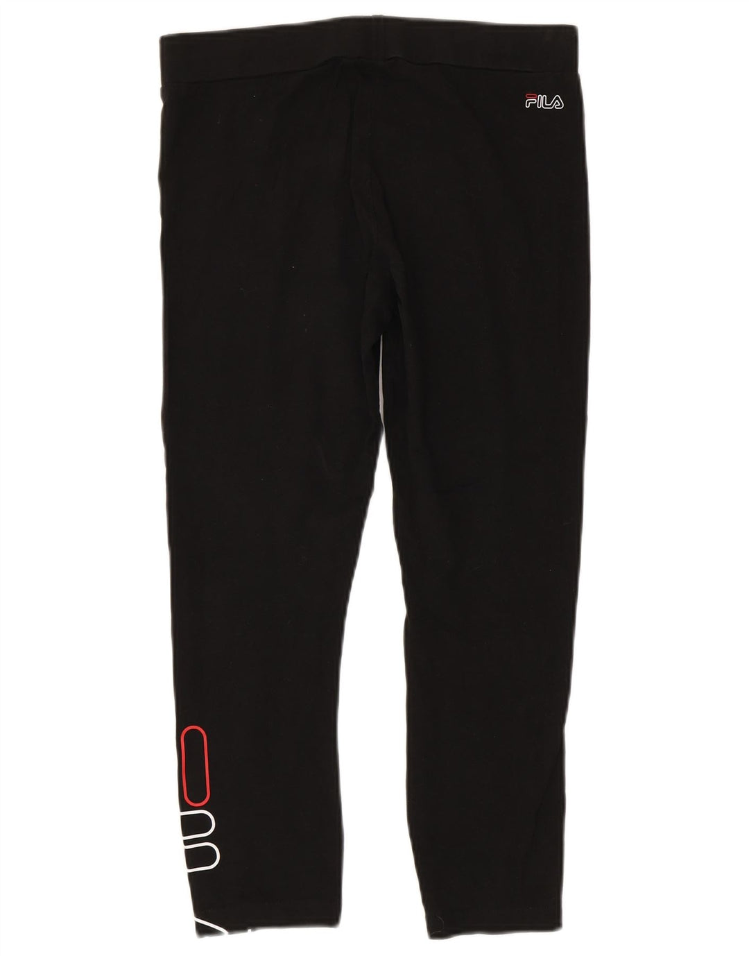 Fila Womens Grafiske Capri Leggings UK 14 Large Black