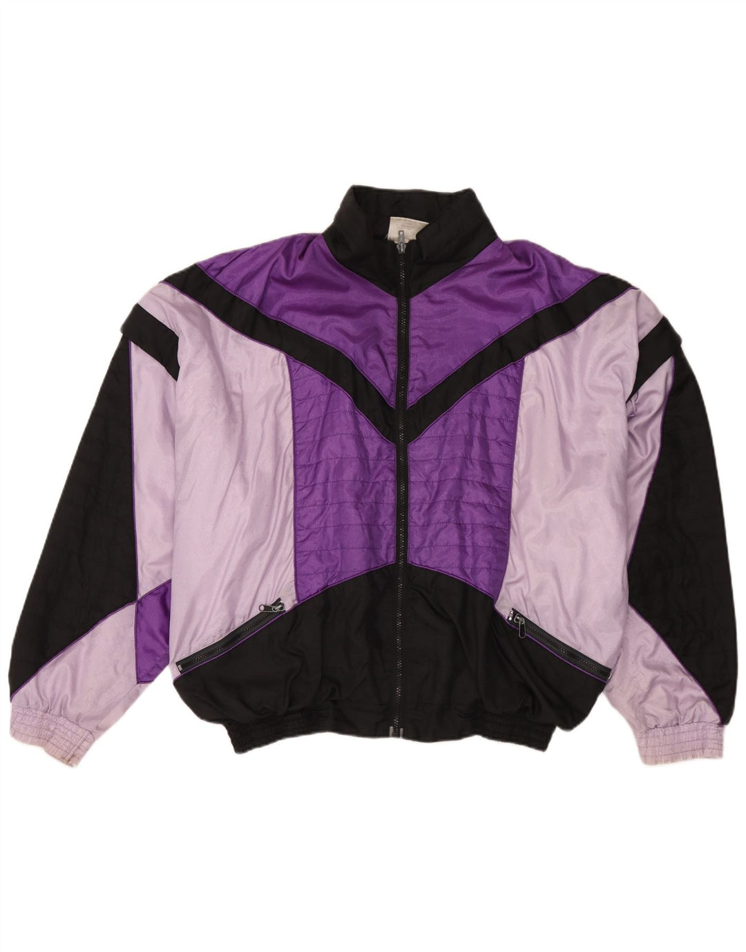 Genesis Træningsdragt til mænd Topjakke XL Lilla Colourblock