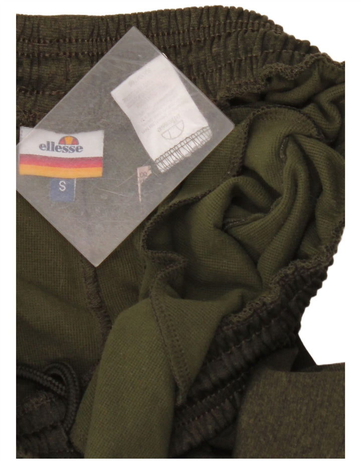 ELLESSE Træningsdragt til mænd Joggers Small Khaki Colourblock Polyester