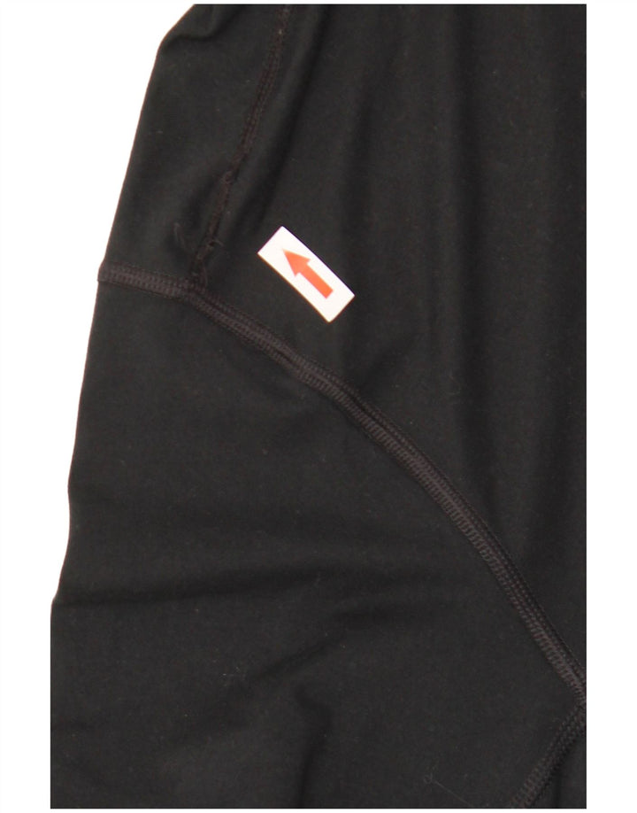 Nike Herre Dri Fit Pullover med lynlås-hals Træningsdragt Top Medium Sort Polyester