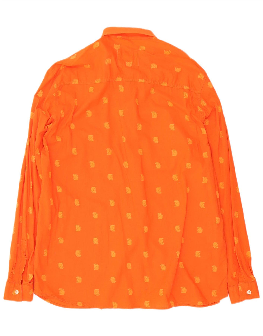 Vintage herreskjorte XL orange plettet
