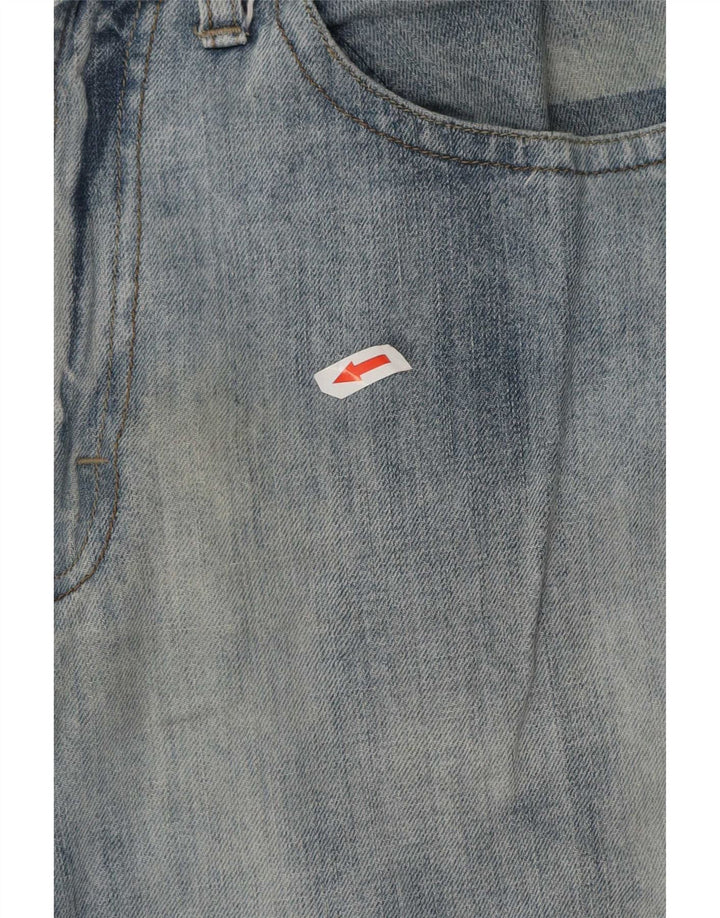 Wrangler Herre Relaxed Fit Bootcut Jeans W34 L32 Blå