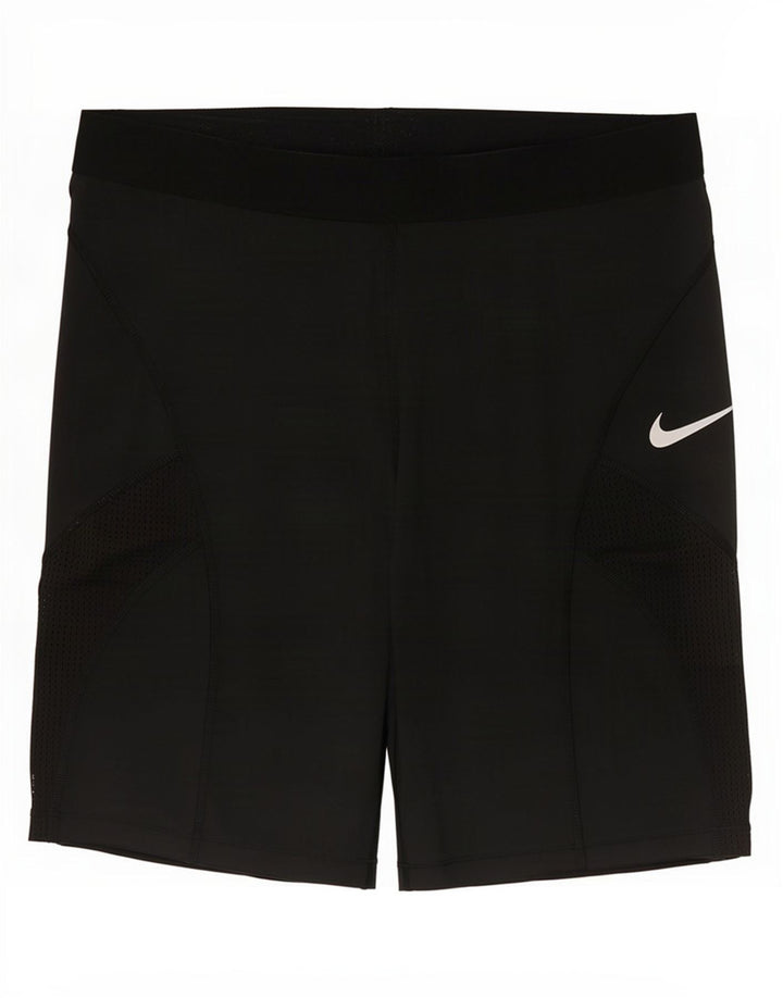 Nike sportsshorts til kvinder UK 16 Large Black Polyester