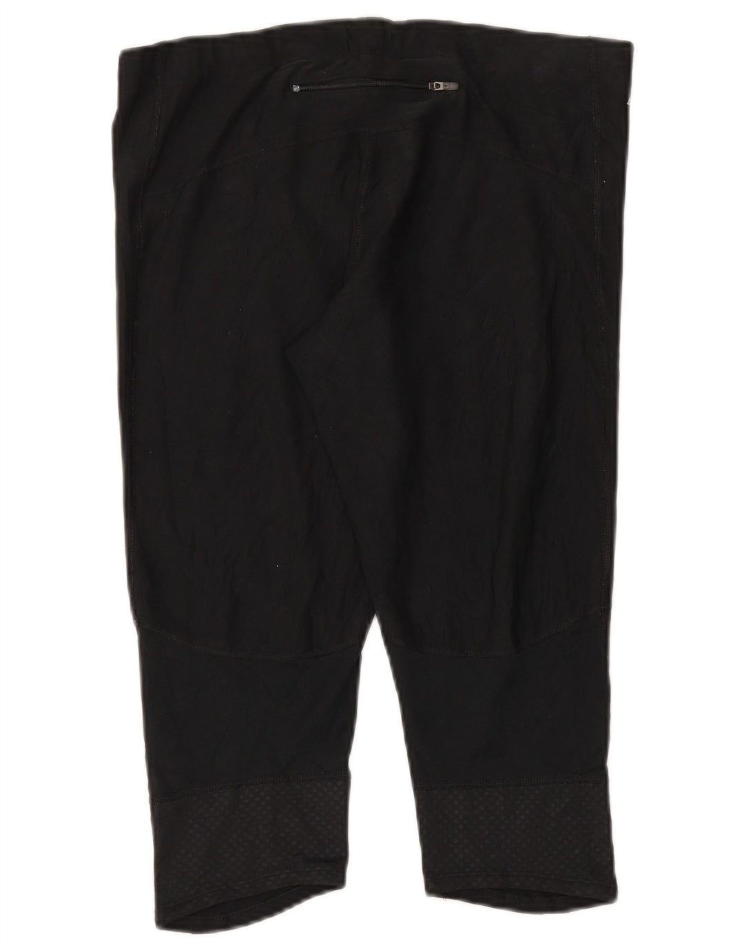 Nike Dame Dri Fit Capri Leggings UK 18 XL Sort Polyester