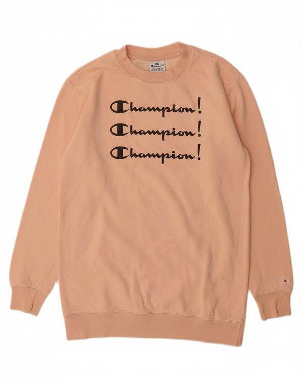 CHAMPION Piger Grafisk Sweatshirt Jumper 15-16 år 2XL Pink