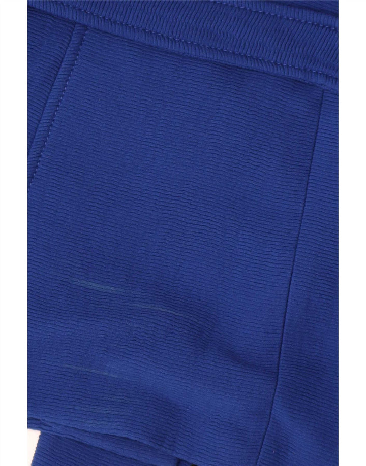 Zara Dame 1 Knap Blazer Jacket UK 16 Large Blue Viscose