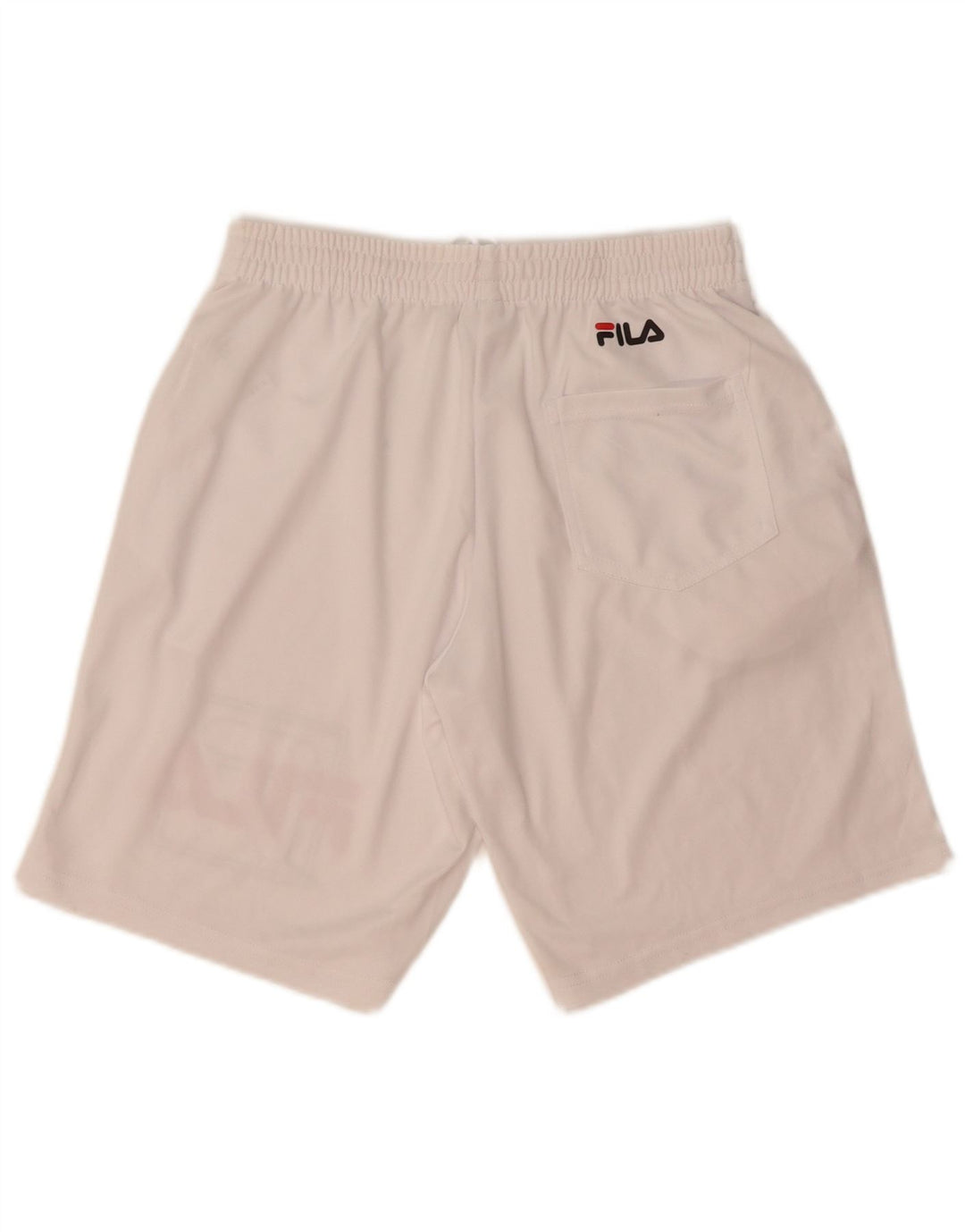 Fila Herre grafiske sportsshorts XS Hvid polyester