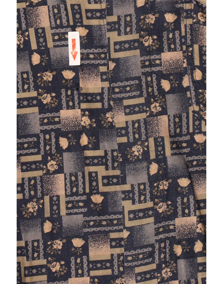 Azzurra Herre Regular Fit skjorte Medium Flerfarvet Geometrisk Retro