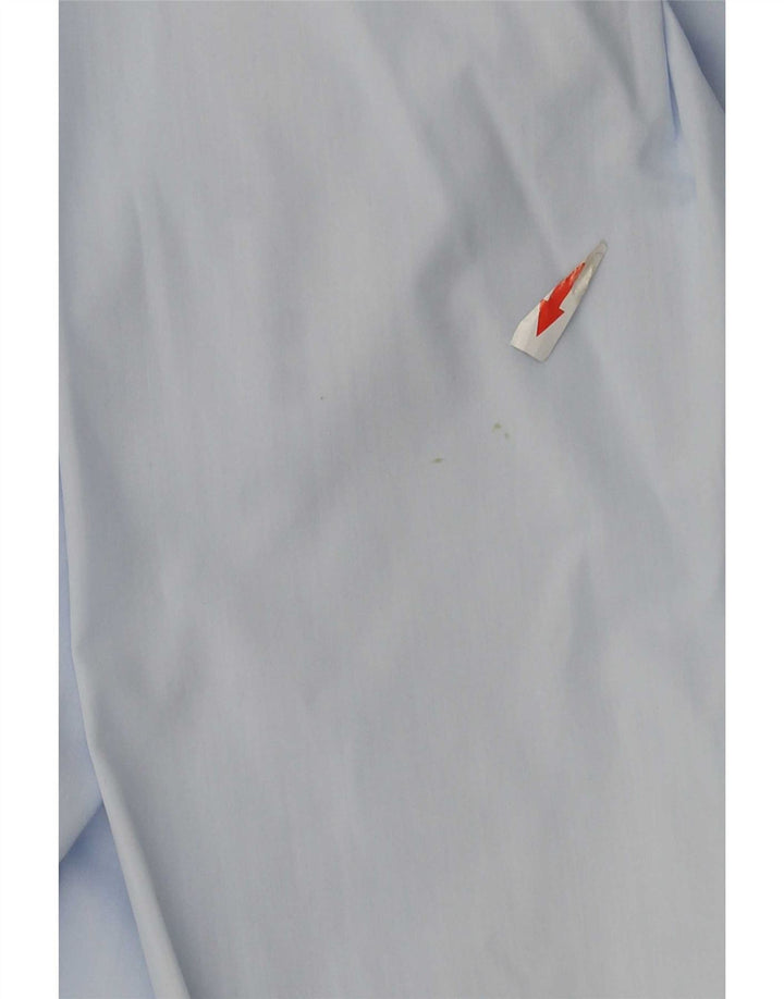 Hugo Boss Herre Slim Fit Skjorte Størrelse 38 15 Medium Blå Bomuld