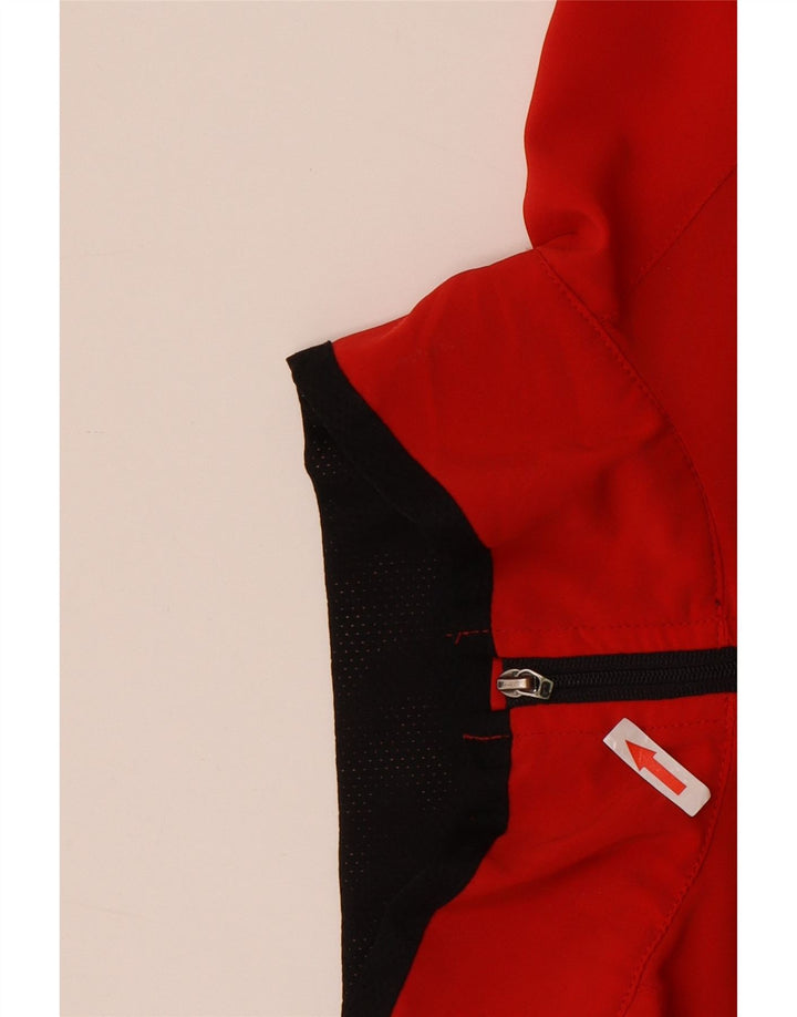 The North Face Dame træningsdragt Topjakke UK 14 Medium Rød Colourblock