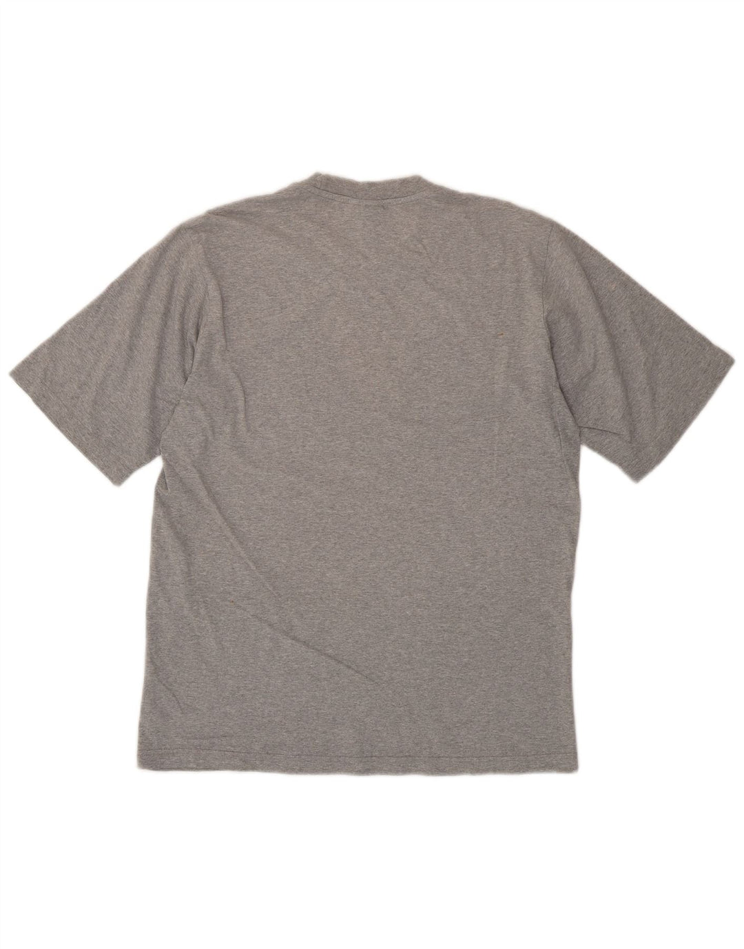 ADIDAS Grafisk T-shirt til mænd, lille grå bomuld