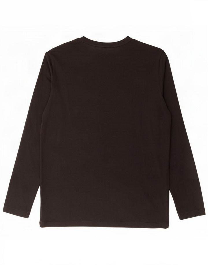 Jack & Jones Grafisk Herre-top Langærmet Stor Sort