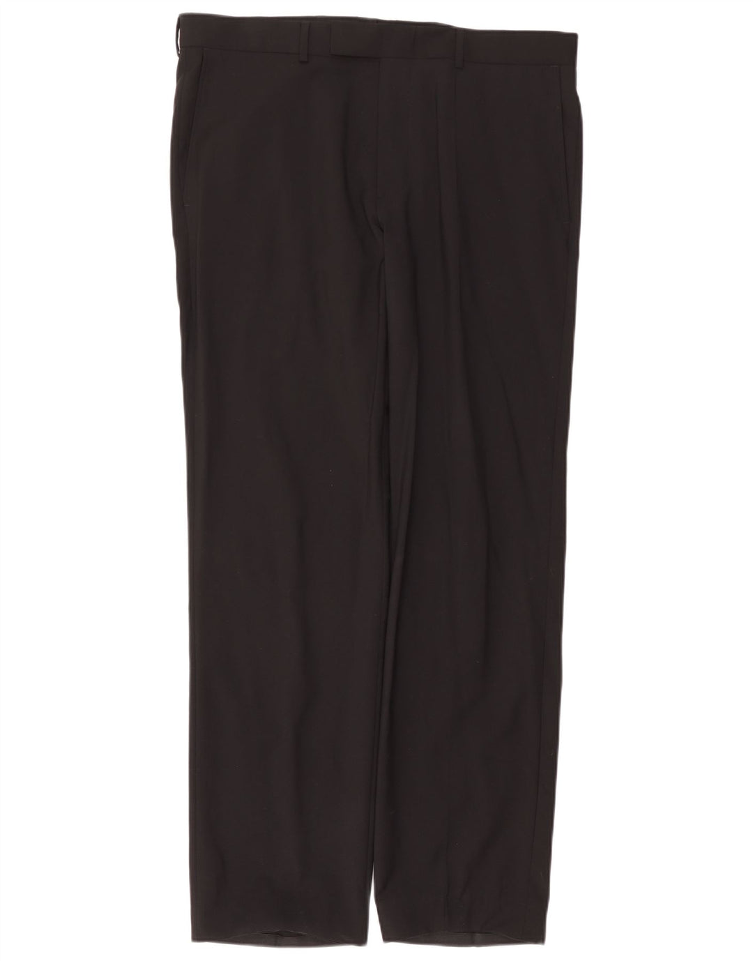 Hugo Boss Straight Suit Bukser til mænd W36 L33 Sort