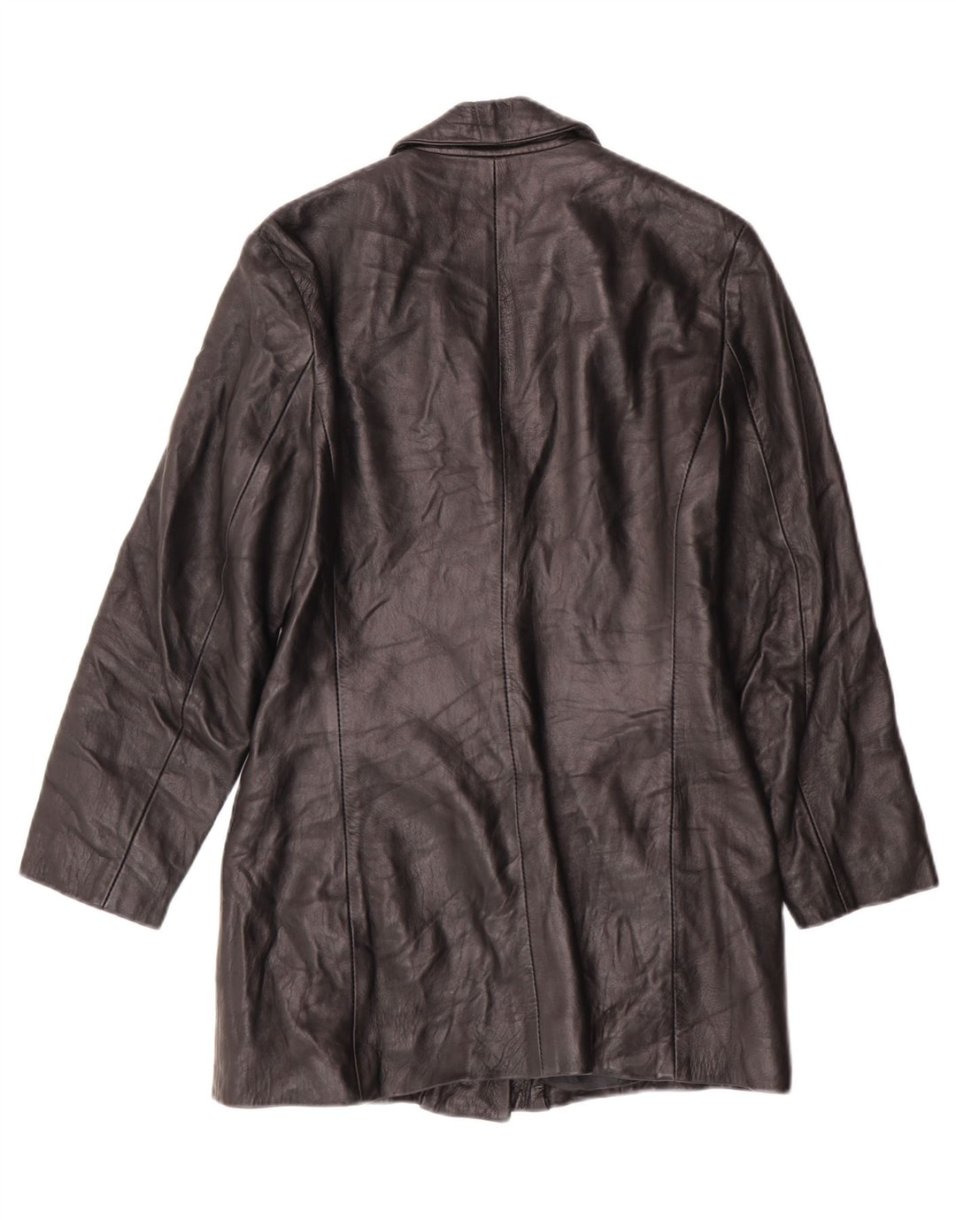 Vintage dame læderjakke IT 44 Medium Black Classic