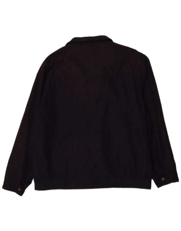 James Pringle Herre Bomber Jacket UK 44 2XL Navy Blue Cotton