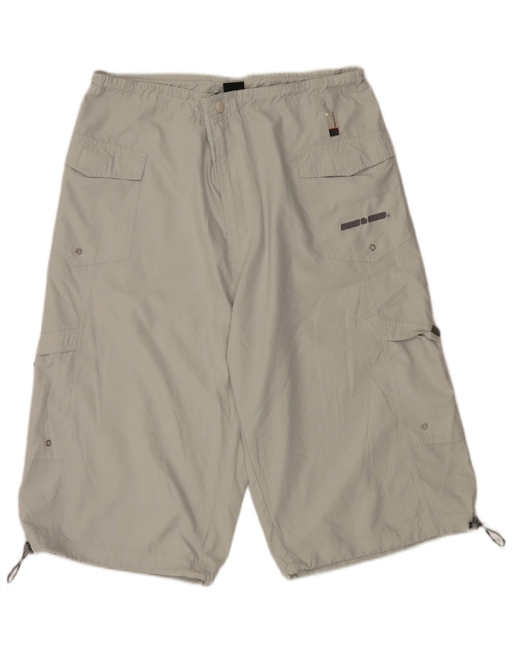 MAUI AND SONS Herre Cargo Bermuda Shorts 2XL W40 Grå Polyester