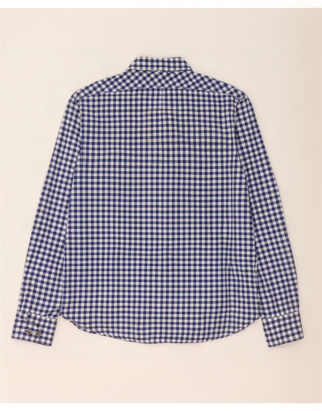 G-Star Herreskjorte Medium Blue Gingham Cotton