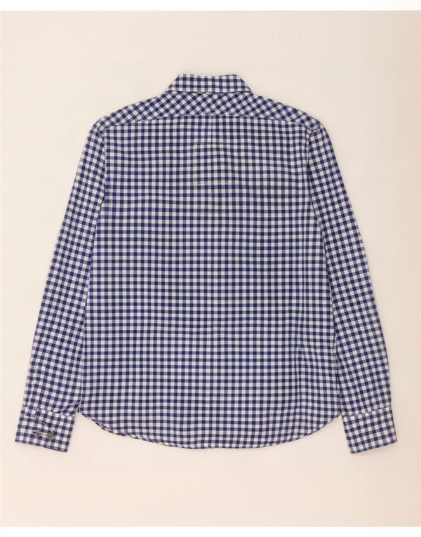 G-Star Herreskjorte Medium Blue Gingham Cotton