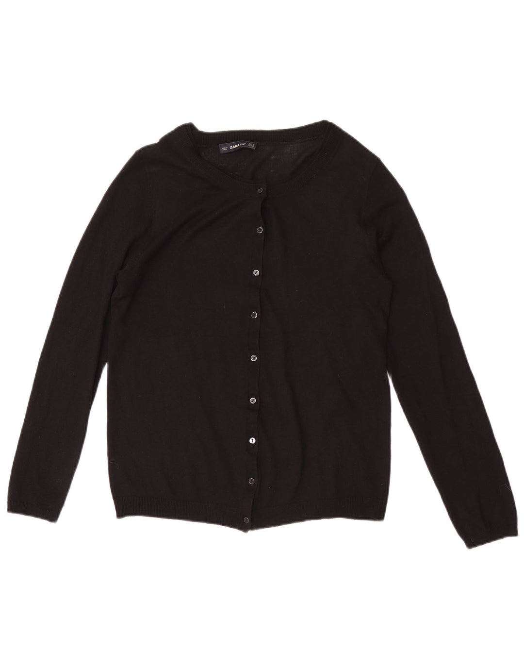 Zara Dame Cardigan Sweater UK 12 Medium Sort