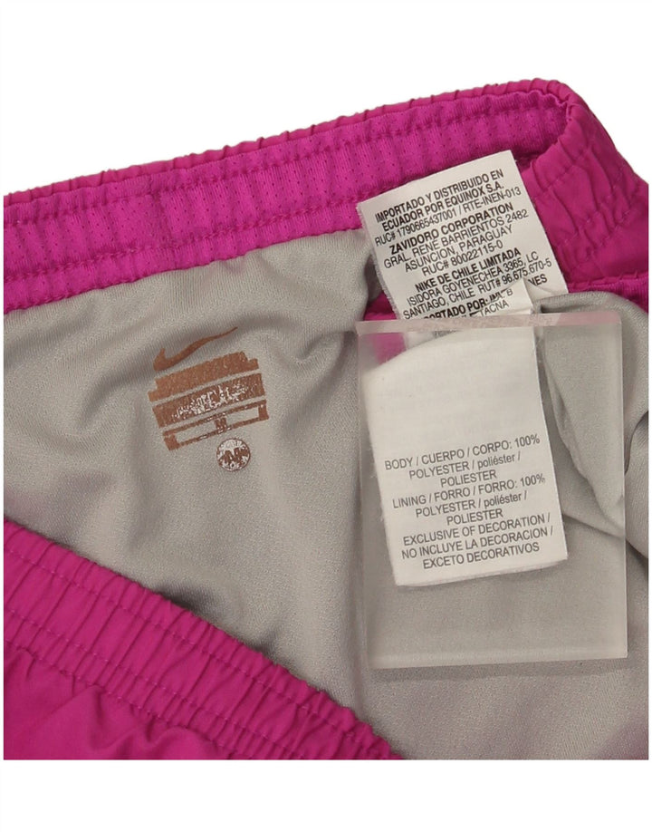 Nike sportsshorts til kvinder UK 12 Medium Lilla Polyester