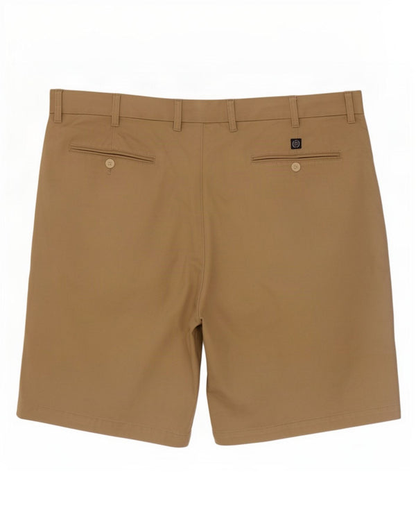 Marks & Spencer Herre Blue Harbor Chino Shorts W44 2XL Khaki Bomuld