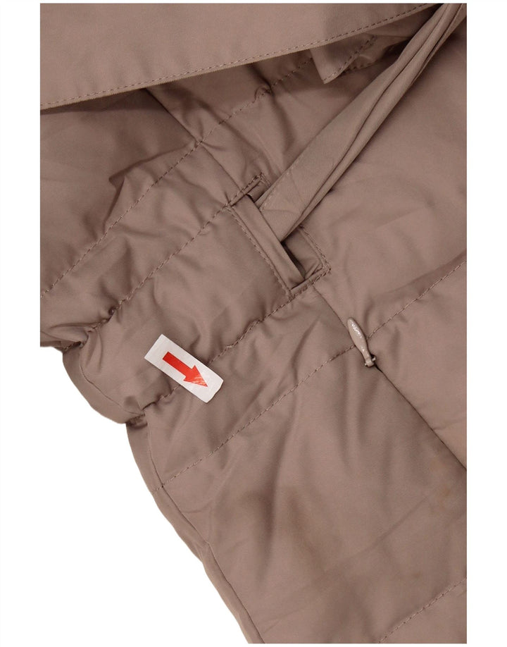 MARLBORO CLASSICS Polstret jakke til kvinder UK 16 Large Beige