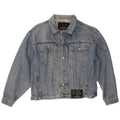 Outsider Herre Denim Jacket UK 40 Large Blue Cotton