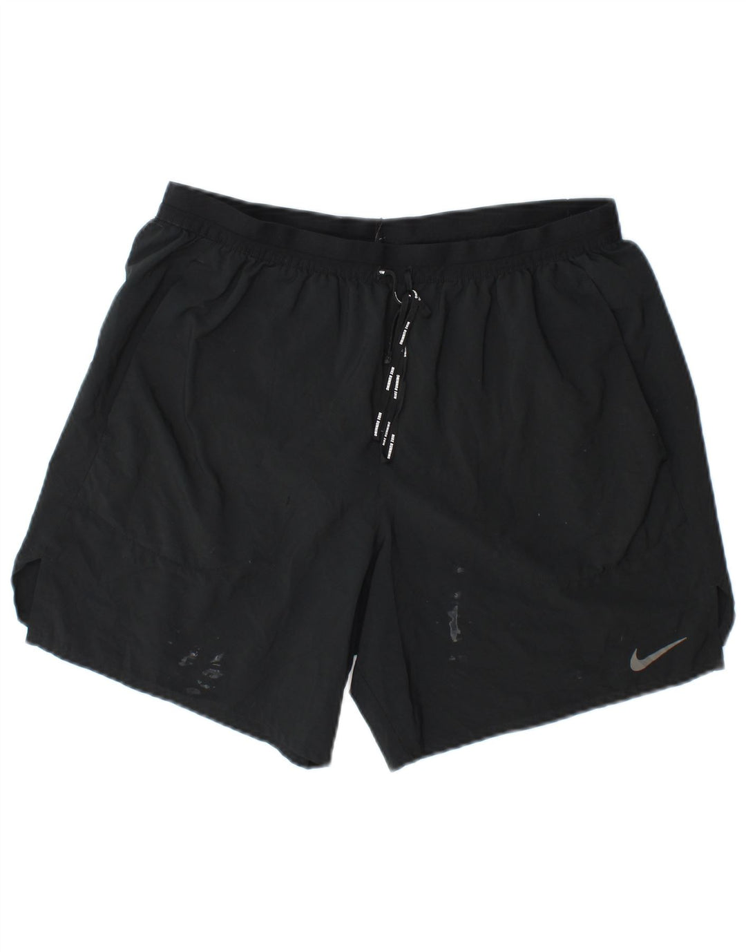 Nike Herre Dri Fit sportsshorts store marineblå polyester