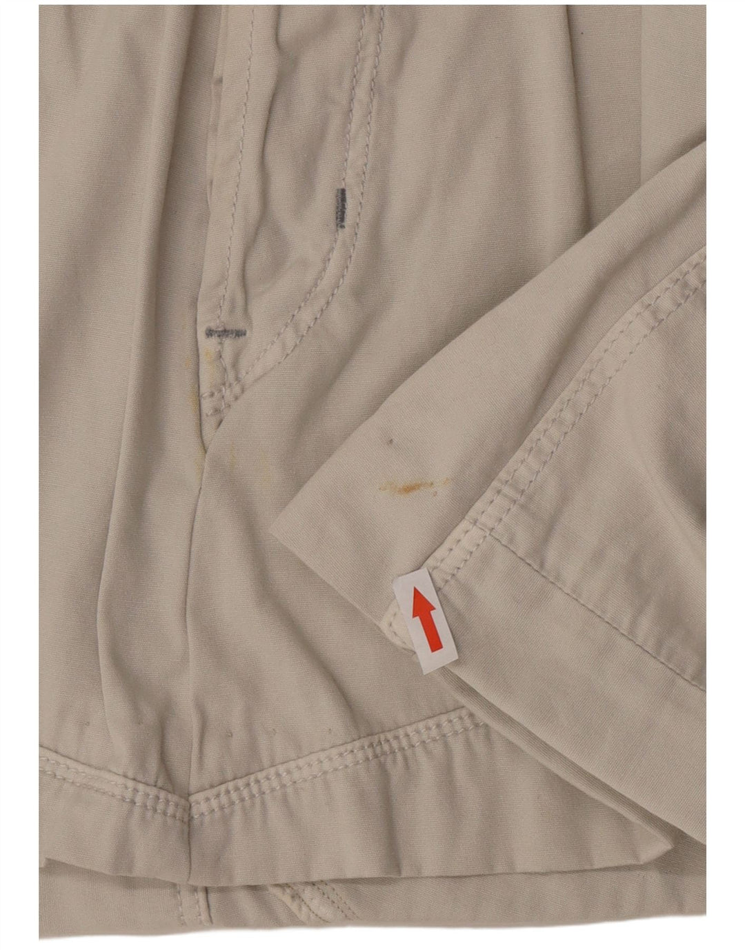 G-Star Dame grafisk mininederdel W32 Stor beige bomuld