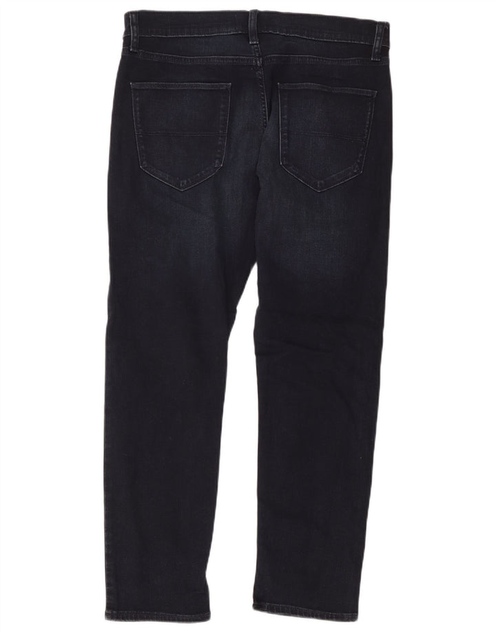 Marks & Spencer Herre Slim Jeans W34 L29 Marineblå Bomuld