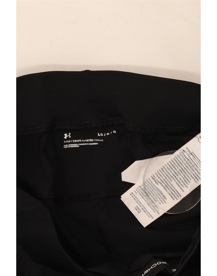 Under Armour Womens træningsdragt Bukser UK 14 Large Black Polyester