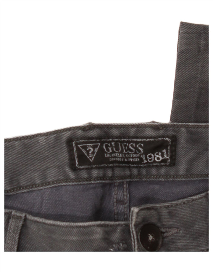 GUESS Mens Slim Jeans W30 L30 Grey Cotton Vintage Guess and Second-Hand Guess from Messina Hembry 