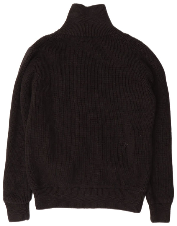 Pacific Trail Herre Cardigan Sweater Medium Sort Bomuld