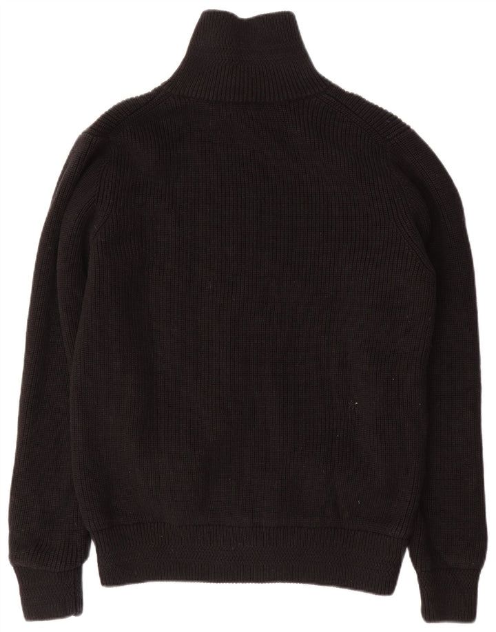 Pacific Trail Herre Cardigan Sweater Medium Sort Bomuld