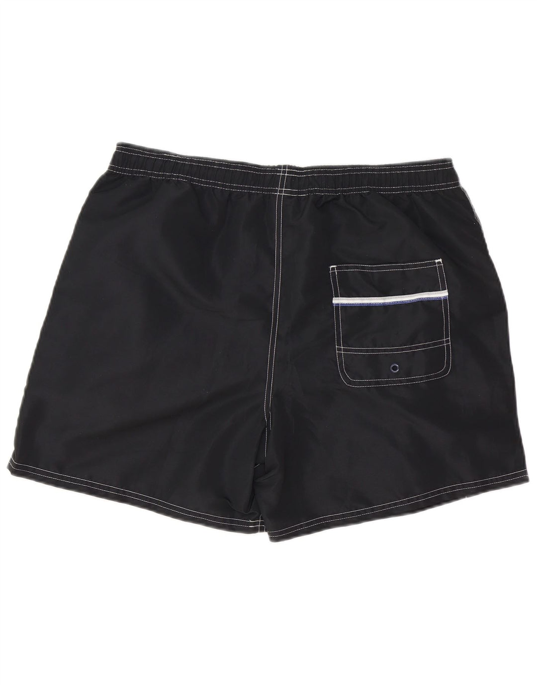 Sergio Tacchini Badeshorts til mænd 2XL sort polyester