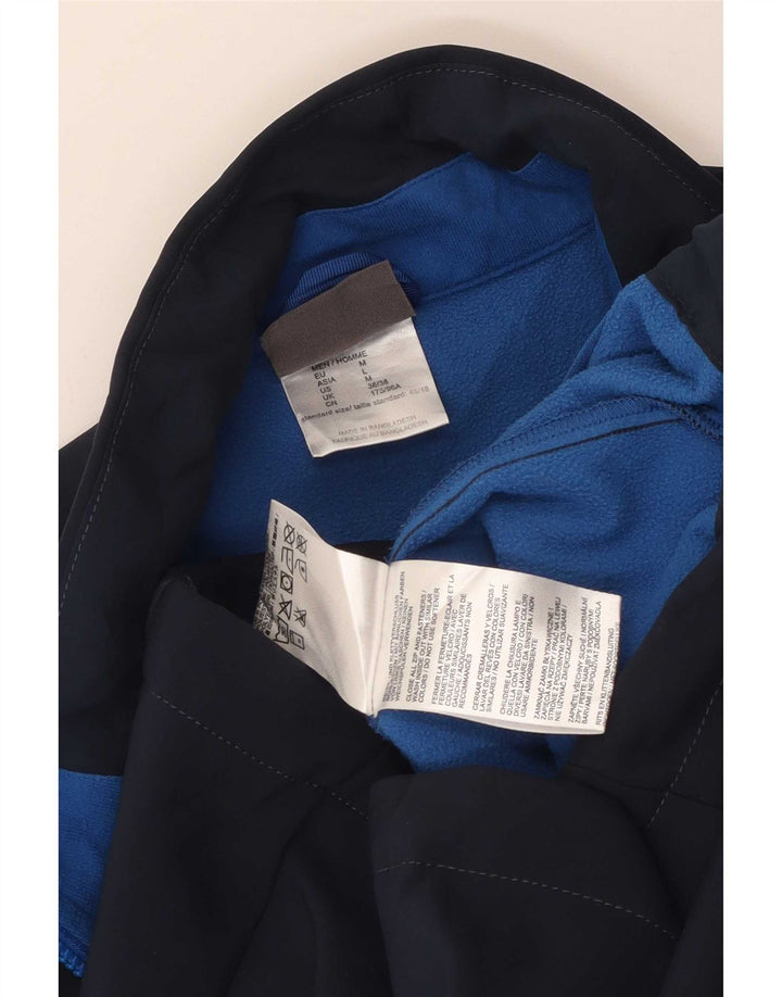 Jack Wolfskin Herre træningsdragt Top jakke UK 36/38 Medium Navy Blue Polyester