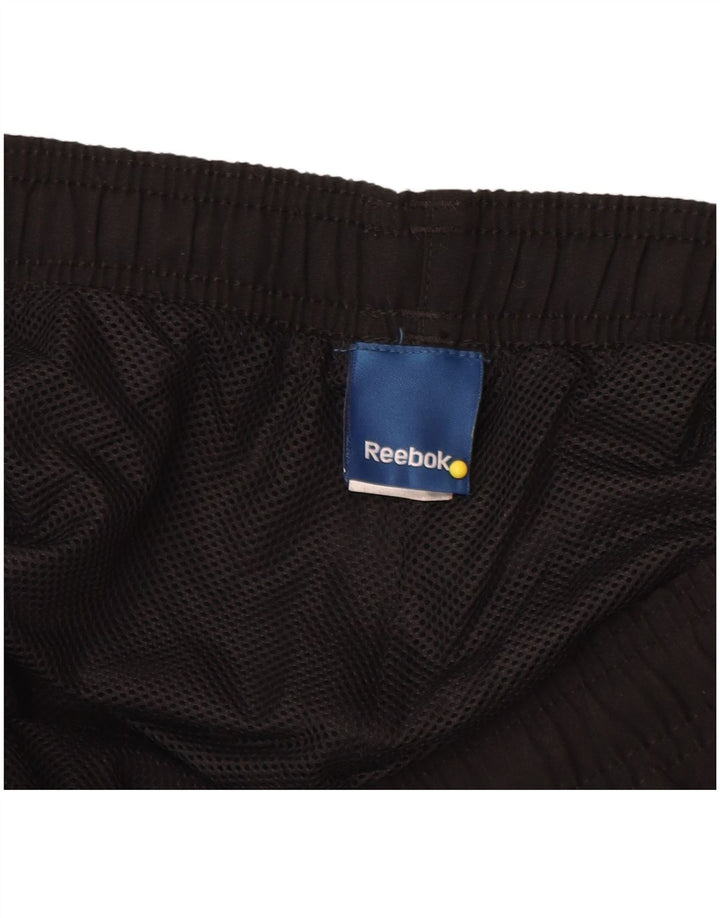 Reebok Træningsdragtsbukser til mænd Lille sort polyester