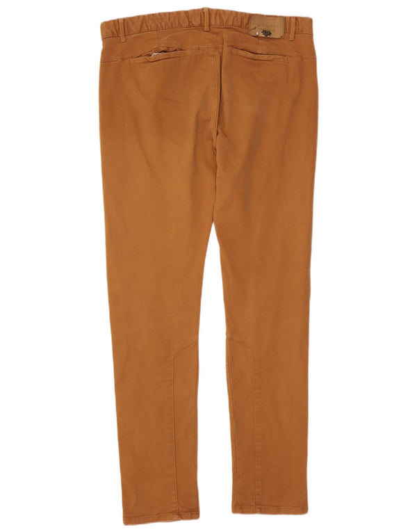 Zara Herre Slim Casual Bukser EU 44 Large W34 L33 Orange
