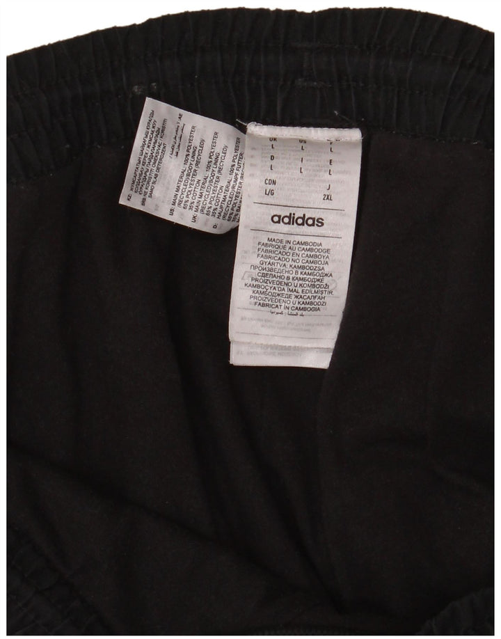 Adidas Træningsdragt til mænd Joggers Large Sort Polyester