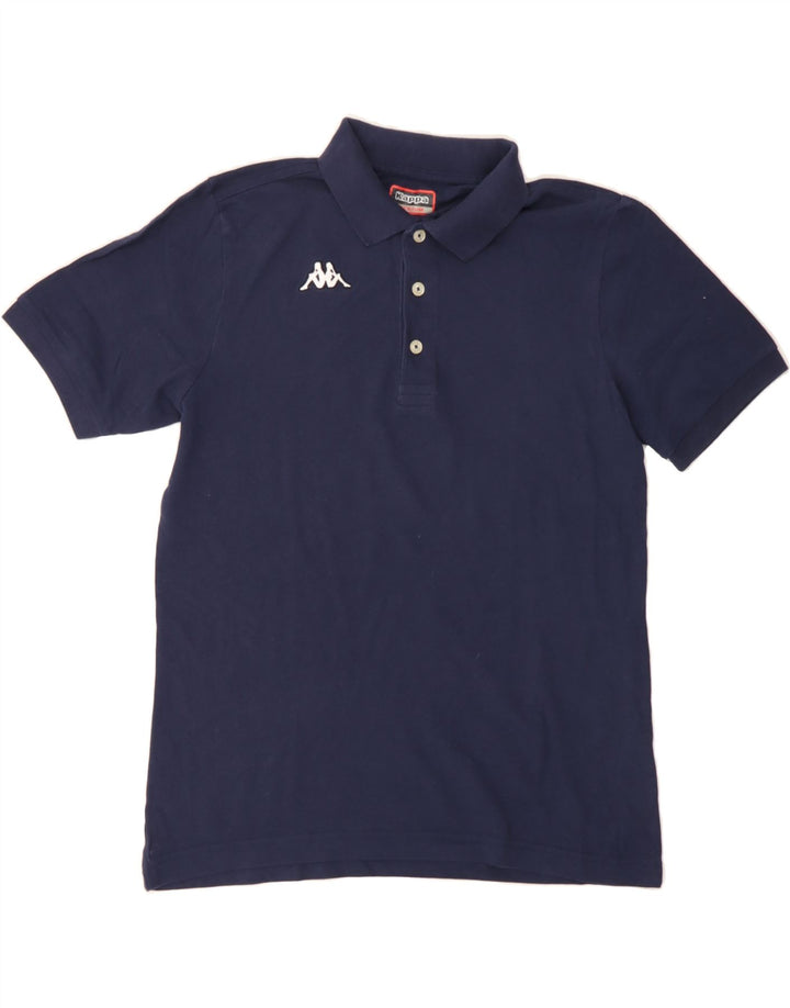 KAPPA Mens Polo Shirt Medium Navy Blue Cotton Vintage Kappa and Second-Hand Kappa from Messina Hembry 